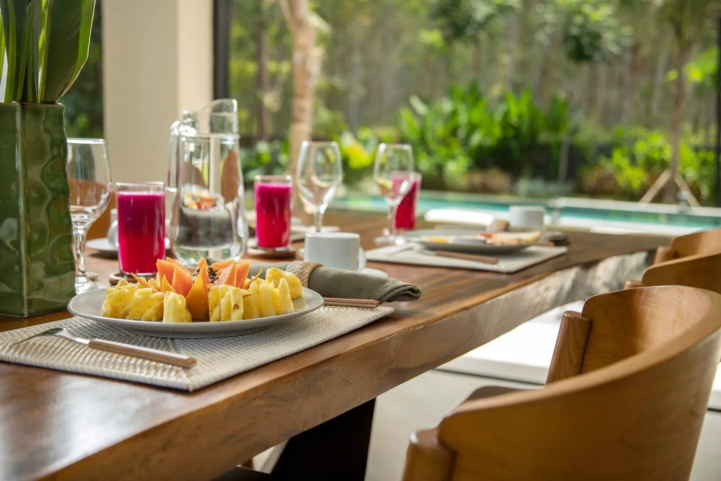 Villa Selong Belanak kitchen